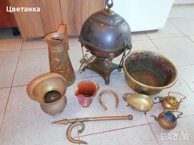 Антични месингови и медни предмети