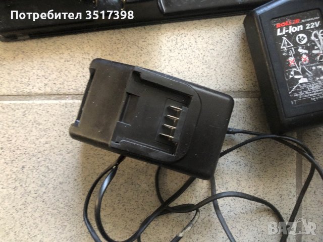 Зарядно батерия и вложка за преса, снимка 4 - Винтоверти - 40075490