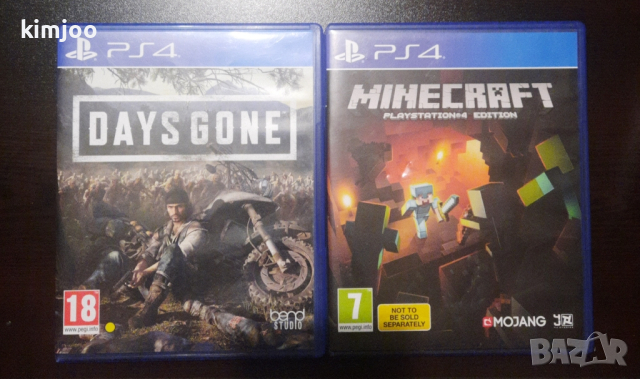 Игри за ps4/ Days Gone, Minecraft , снимка 1 - Игри за PlayStation - 44641997