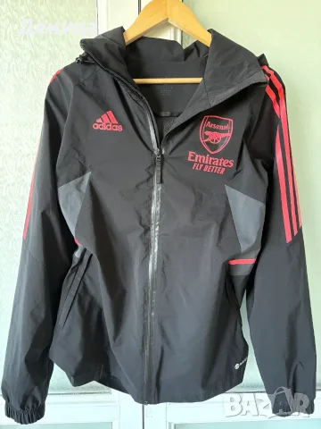 Adidas Arsenal Condivo 22 мъжко водоустойчиво яке (Размер M)   