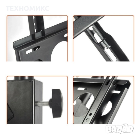 Стойка за телевизор Golxmse, Таванна, 26-60 инча, регулируема ротация,, снимка 8 - Стойки, 3D очила, аксесоари - 51878222