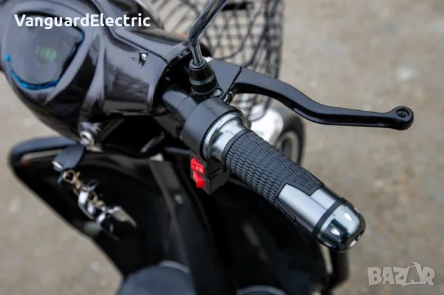 Двуместна Триколка Електрическа 1500W Модел Cargo Lux - СИВА, снимка 8 - Мотоциклети и мототехника - 42256085