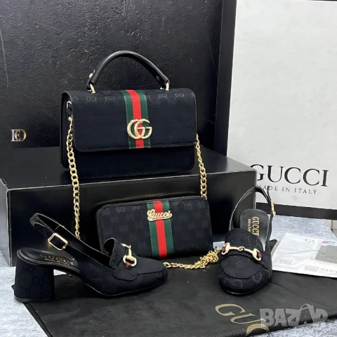 сандали на ток gucci , снимка 4 - Сандали - 51026261
