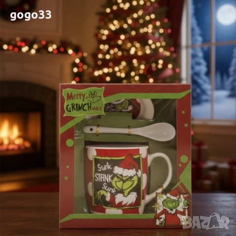 коледен подаръчен комплект , снимка 3 - Чаши - 52587806