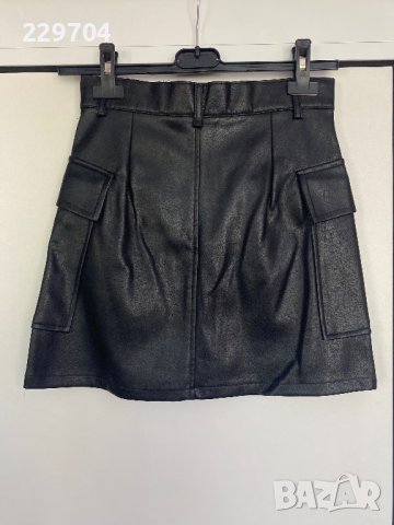 Дамска кожена пола Sinsay, снимка 3 - Поли - 41919865