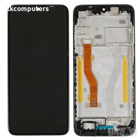 LCD Дисплей и Тъч Скрийн с рамка за TCL 205