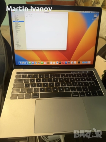 Macbook pro 13 model 1706 3,1ghz 512 hard 8ram touch bar 2017г, снимка 5 - Лаптопи за работа - 56005204