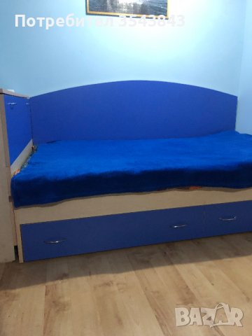 Спалня - легло с ракла и чекмеджета, снимка 3 - Спални и легла - 38801940