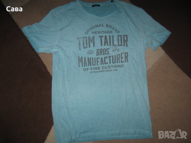 Тениска TOM TAILOR  мъжка,Л, снимка 2 - Тениски - 41334974