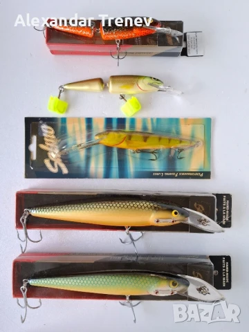 Воблери Salmo Whitefish-от старите, снимка 3 - Такъми - 51276138