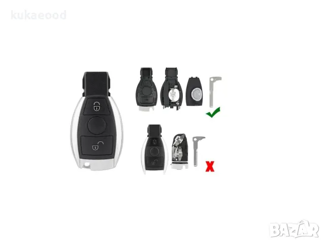 Кутийка за ключ за Mercedes S-Class W220, снимка 4 - Части - 47404813