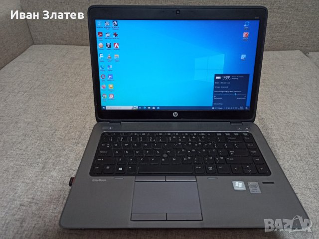 HP EliteBook 840 G1 - Intel® Core™ i5-4300U / 16GB RAM / 256GB SSD / 500GB HDD / Перфектно състояние, снимка 1 - Лаптопи за работа - 38978248