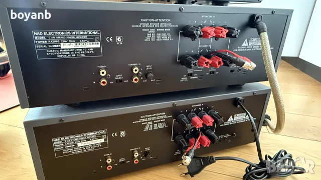 NAD C160/C270 комплект , снимка 6 - Ресийвъри, усилватели, смесителни пултове - 56349632