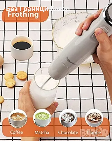 Нов 3 в 1 електрически пасатор 800W, 12 скорости за смутита и сосове, снимка 3 - Чопъри и пасатори - 48203653