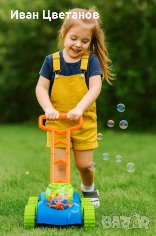 Музикална косачка със сапунени балони, снимка 2 - Други - 50943521