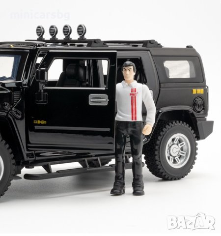 Метални колички: Hummer H2 (Хамър), снимка 9 - Колекции - 41755835