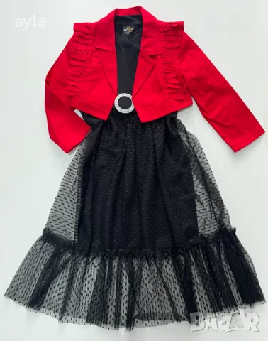 Детска рокля с яке