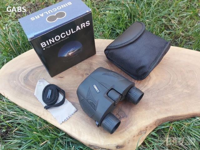 Бинокъл Komet 10x25, снимка 4 - Екипировка - 50672156