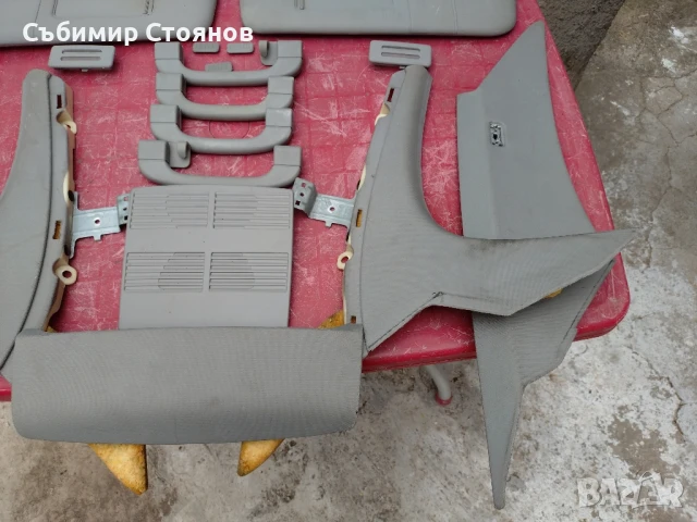 Сиви елементи за таван bmw e60, снимка 3 - Части - 51062867