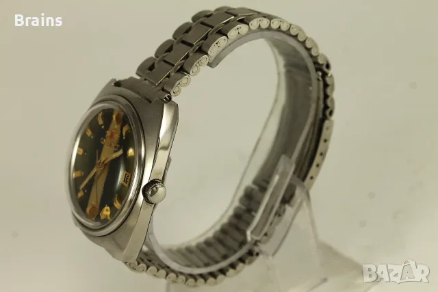 1970's Японски Часовник ORIENT 16720 Автомат Перфектен, снимка 5 - Мъжки - 56328152