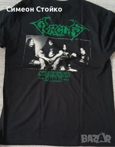 Тениска на Gorguts , снимка 2 - Тениски - 53495842