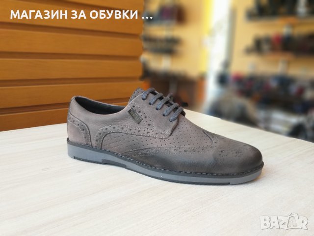 МЪЖКИ ОБУВКИ - ЕСТЕСТВЕНА КОЖА - код:18Р18, снимка 3 - Ежедневни обувки - 39605276