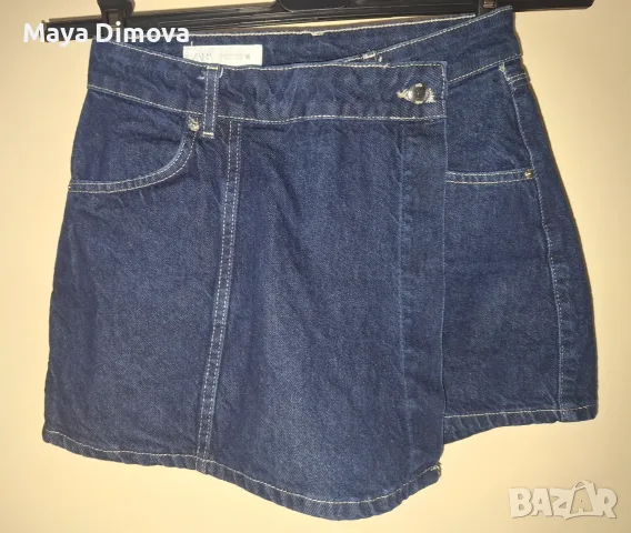ZARA къси панталонки XS-EUR36 размер, снимка 2 - Къси панталони и бермуди - 56010490