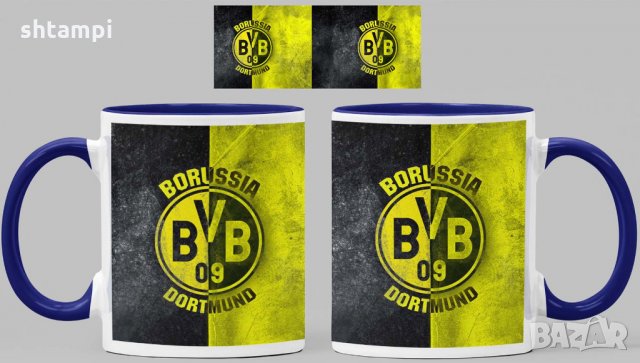Чаша Борусия Дортмунд Borussia Dortmund Керамична, снимка 4 - Фен артикули - 34783864