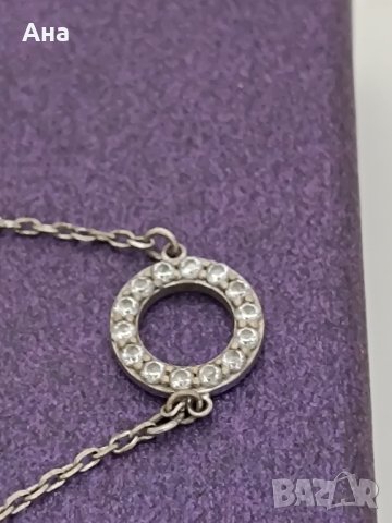  Красива сребърна гривна с камъни # 21S, снимка 1