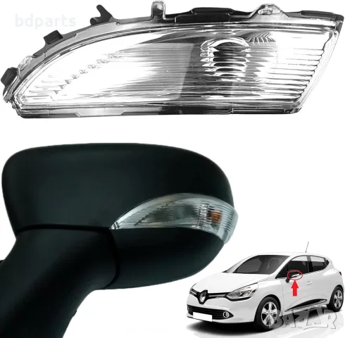 Ляв мигач в огледалото, Renault, Clio MK4, Captur, Zoe, Nissan Micra, снимка 3 - Части - 56141639