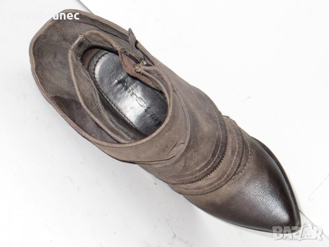 Air Step 38 екстравагантни ръчно изработени боти естествена кожа, снимка 4 - Дамски боти - 35708465