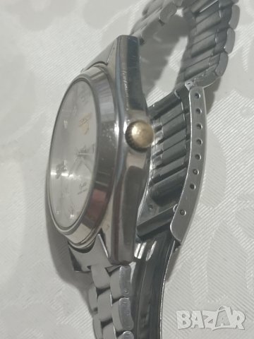 Часовник Seiko 5 Crystal water proof , снимка 12 - Мъжки - 42669758