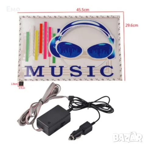 LED стикер за кола с уникално осветяване на задното стъкло на автомобила - CT153 и CT47, снимка 4 - Аксесоари и консумативи - 48241564