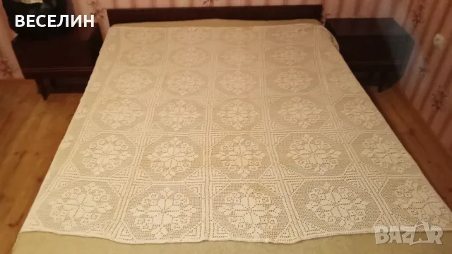 Продавам ръчно плетени покривки, снимка 6 - Декорация за дома - 48347017