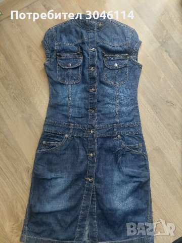 дамска дънкена рокля, снимка 1