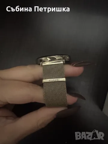 Смарт часовник Huawei - GT 3, 42mm, 1.32", златист, снимка 3 - Смарт гривни - 47826851