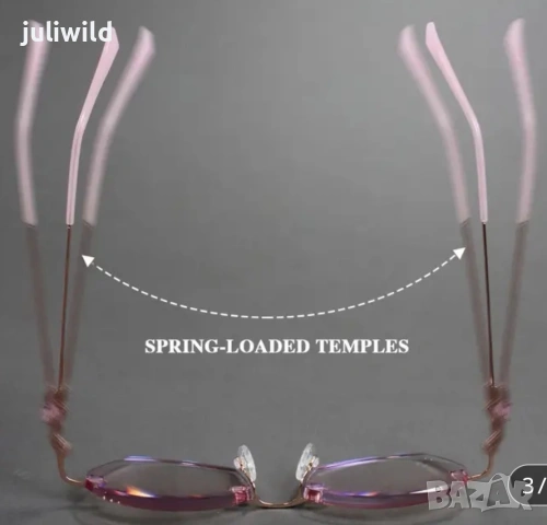 Очила за четене +3диоптъра, лукс, снимка 6 - Слънчеви и диоптрични очила - 53788111