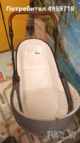 детска количка lorelli crysta, снимка 10 - Детски колички - 56226649