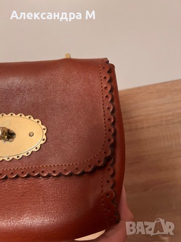 Mulberry ОРИГИНАЛНА кожена  чантичка, снимка 7 - Чанти - 41068033