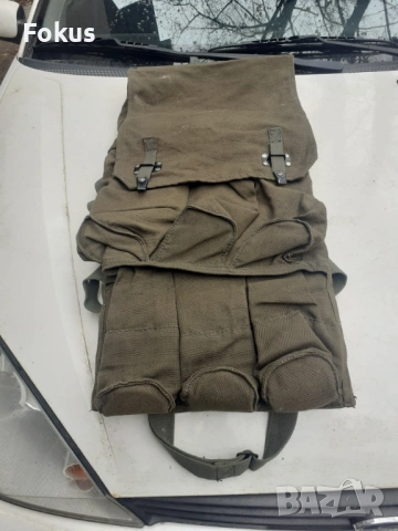 Стара съветска раница за снаряди за гранатомет РПГ, снимка 4 - Антикварни и старинни предмети - 53279762