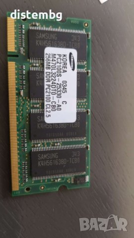 Памет 256MB PC2100 266MHz DDR SODIMM