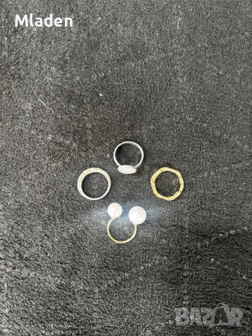 Пръстени от сребро и други видове, снимка 2 - Пръстени - 53618321
