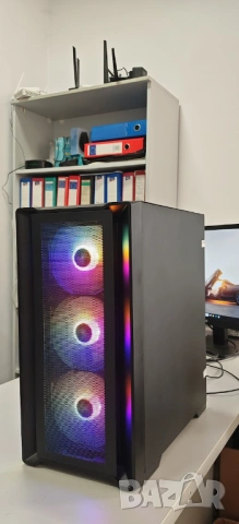 Продавам Гейм РС Ryzen 5 3600X/32Gb/512Gb SSD+1TB HDD/RX 2060 Super/Гаранция