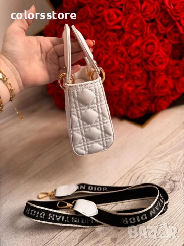 Бяла чанта Christian Dior- IM01, снимка 2 - Чанти - 35341275