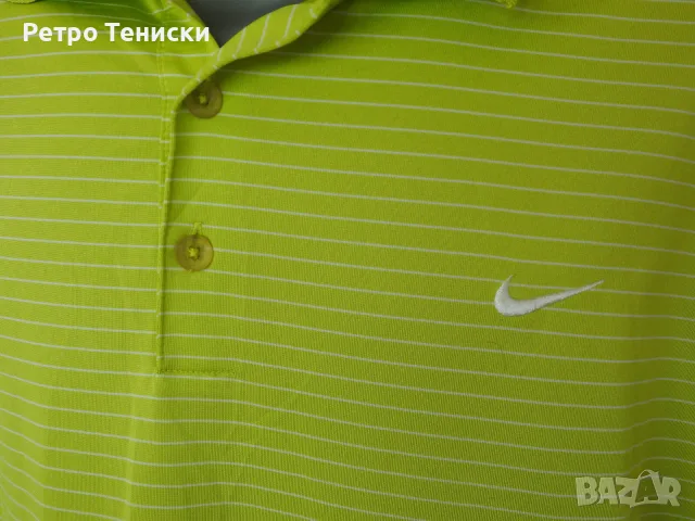 Поло тениска Nike — Мъже размер XXL Зелено, снимка 2 - Тениски - 56314884