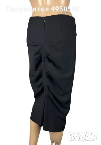 Дълга пола „Sportmax“ от вълна, тип „молив“, размер IT44, US10, снимка 8 - Поли - 56139608