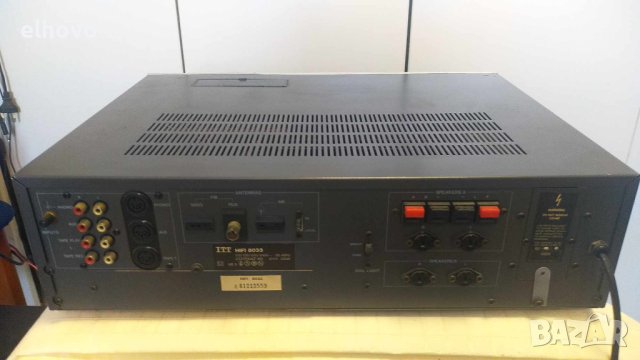 IТT HIFI 8033 TUNER/AMPLIFER, снимка 7 - Ресийвъри, усилватели, смесителни пултове - 41654059