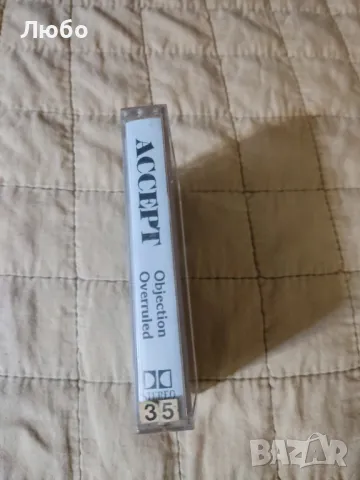 Accept - Objection Overruled, снимка 2 - Аудио касети - 50422281