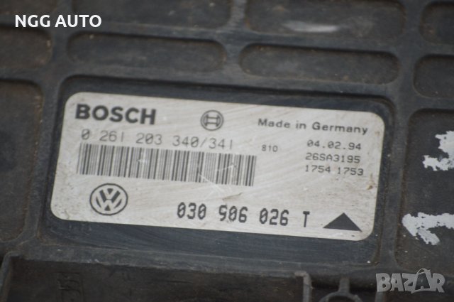 Компютър Двигател BOSCH за Seat Ibiza 1.3 , 0 261 203 340/341 , 030 906 026 T, снимка 2 - Части - 39758039