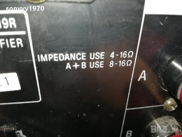SONY TA-F319R MADE IN JAPAN 2510211528, снимка 13 - Ресийвъри, усилватели, смесителни пултове - 34578166